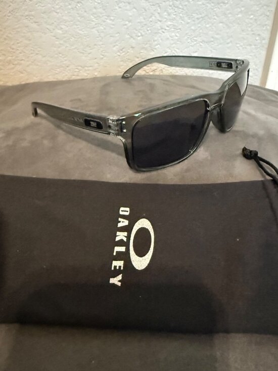 Oakley Other - Oakley Holbrook Clear Frame Sunglasses 9102